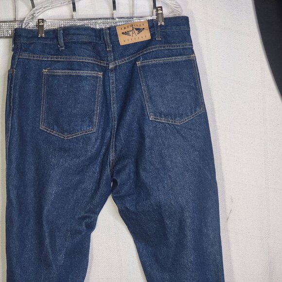 American Weekend Brand Medium Wash Straight Leg Cotton Denim Jeans Size 40x30 - Picture 11 of 16